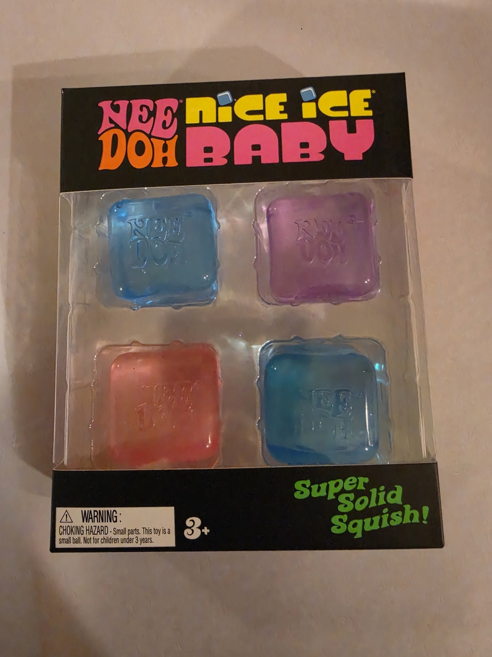 Needoh Nice Ice Baby Squishy 4 Pack